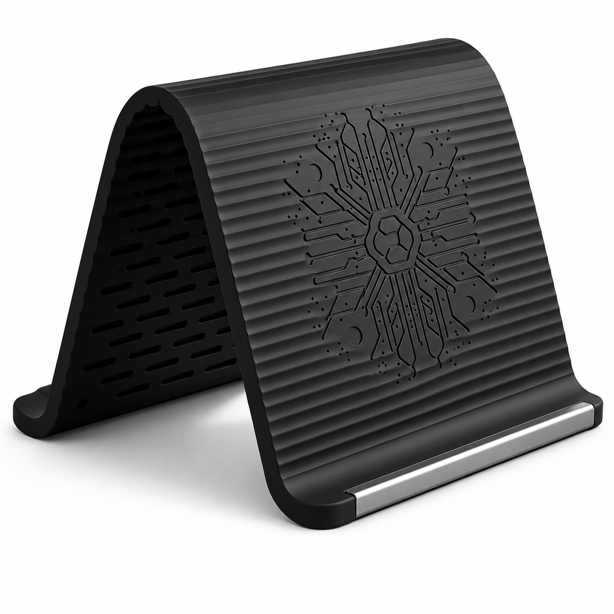 SORIVO FlexStand Schwarz – Produkt auf weißem Hintergrund