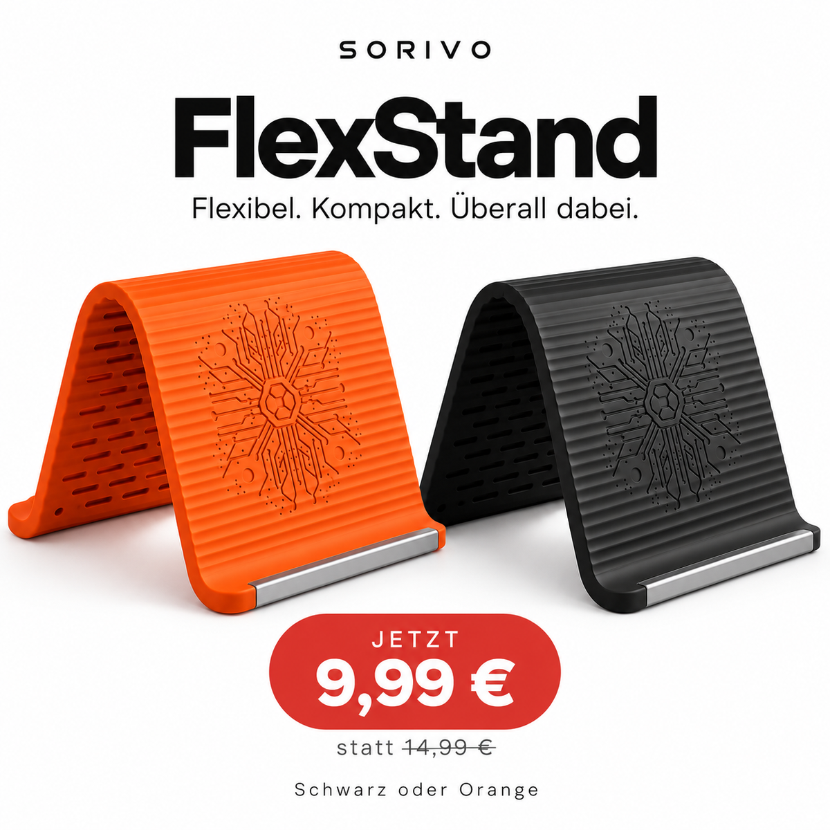 SORIVO FlexStand – jetzt 9,99 € statt 14,99 €
