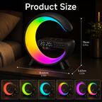 SORIVO HaloSound Schwarz Abmessungen und RGB Farben