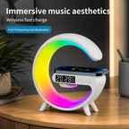 SORIVO HaloSound Weiß Bluetooth Speaker und RGB Licht